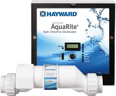 hayward aquarite pool salt chlorine system
